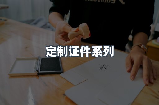 定制证件系列